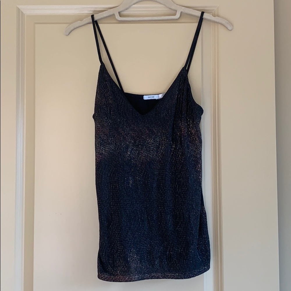SOLD Kimchi Blue iridescent spaghetti strap top